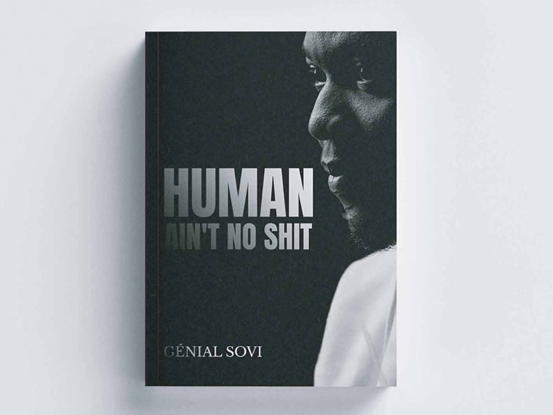 Cover von das Buch Humain Saint no shit von genial sowie